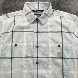 Carhartt Rugged Flex® Relaxed‎ Fit Men's Small Lightweight S/S Button Down Shirt